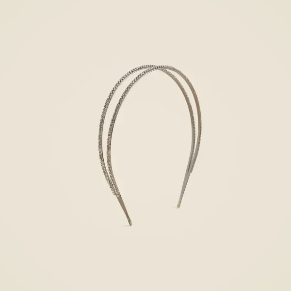 Double crystal headband