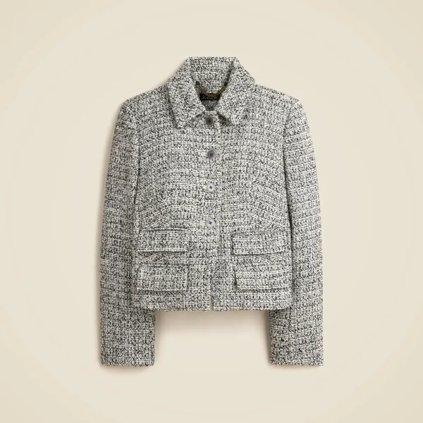 Lucie jacket in marled tweed