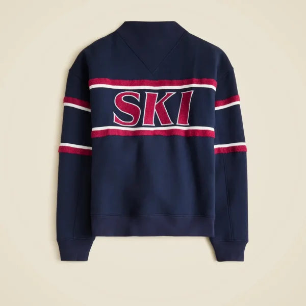 Heritage fleece “Ski” graphic sweatshirt
