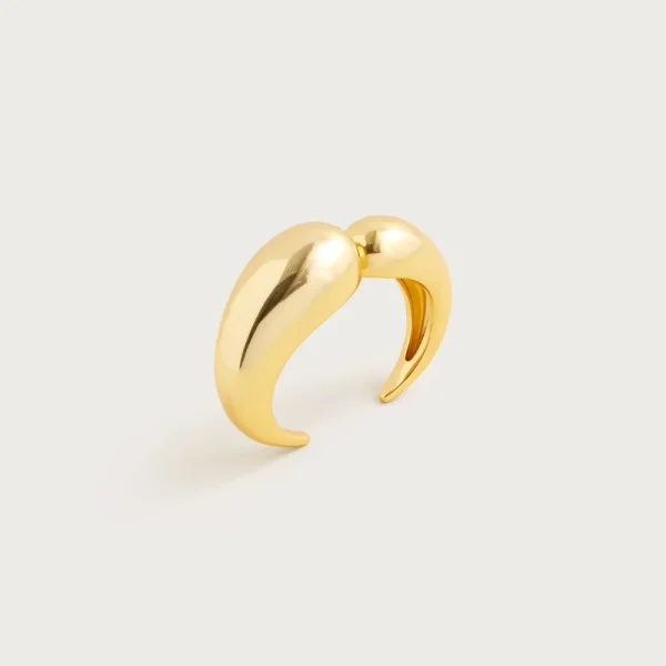 KHIRY X J.Crew large two-talon cuff bracelet