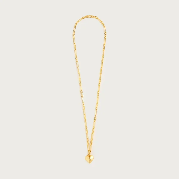 Heart pendant chain necklace