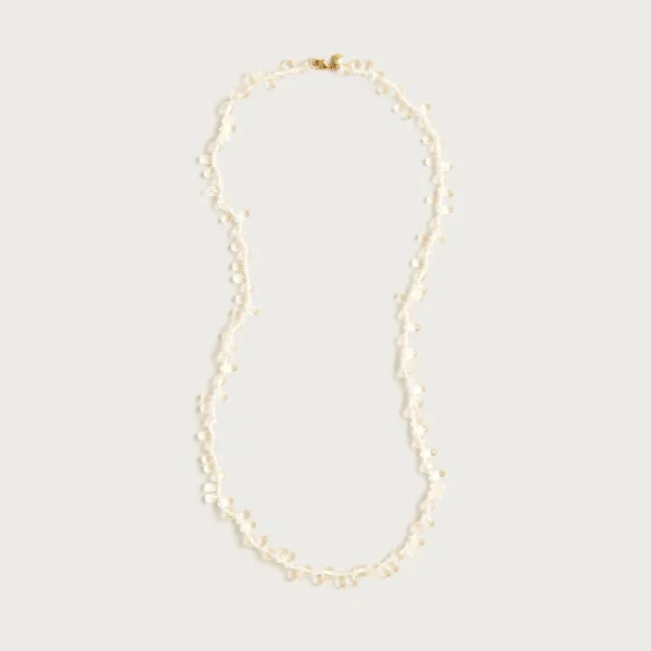Long beaded necklace