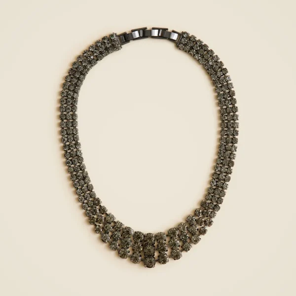 Crystal collar necklace