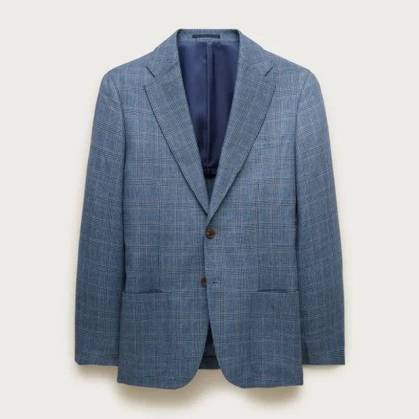 Sportcoat in English linen-wool blend