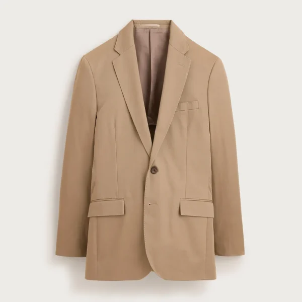 Ludlow Slim-fit suit jacket in Japanese cotton chino