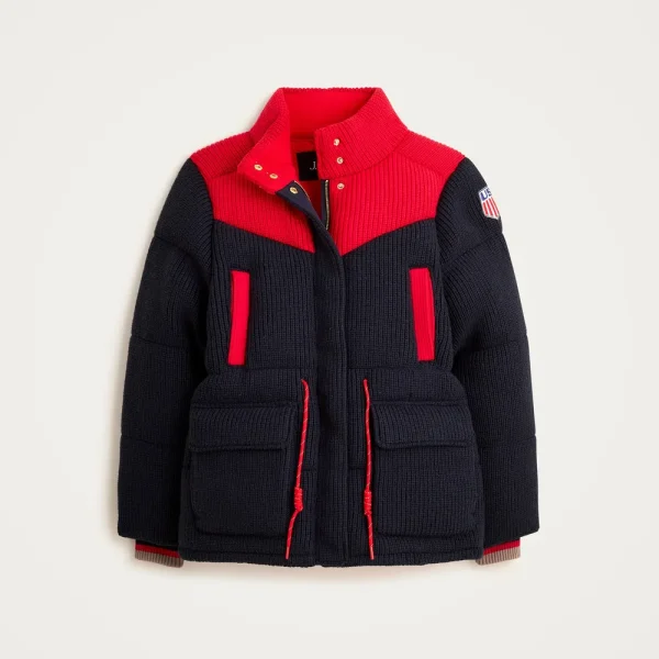 U.S. Ski & Snowboard by J.Crew sweater puffer jacket