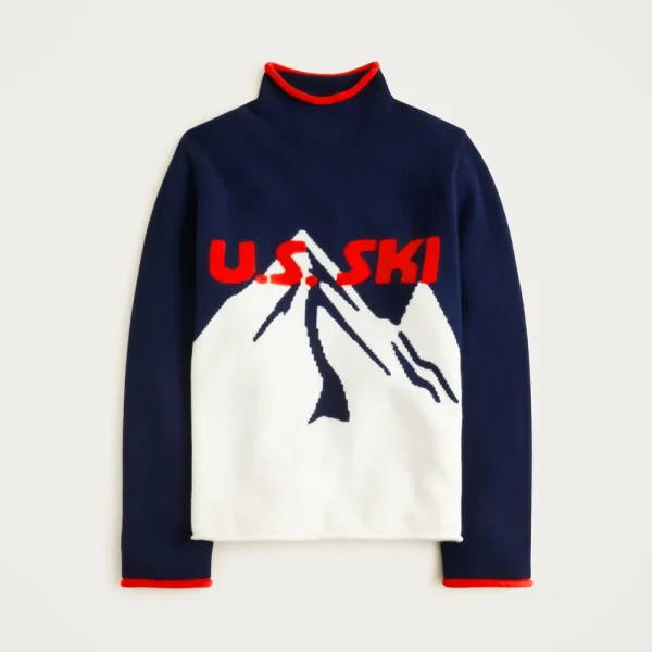 U.S. Ski & Snowboard by J.Crew Alps Rollneck™ sweater in wool