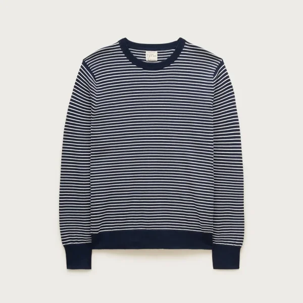 Pima cotton crewneck sweater