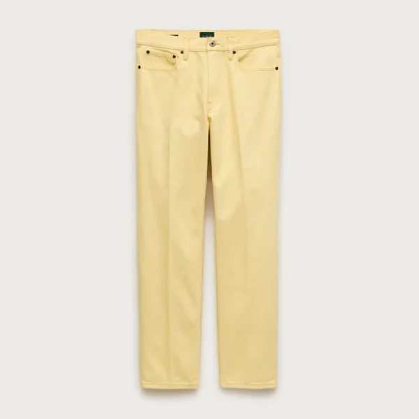 Classic Straight creased jean in Japanese denim
