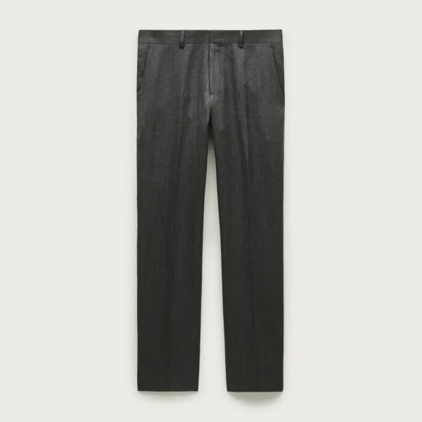Ludlow Slim-fit suit pant in English wool-linen blend