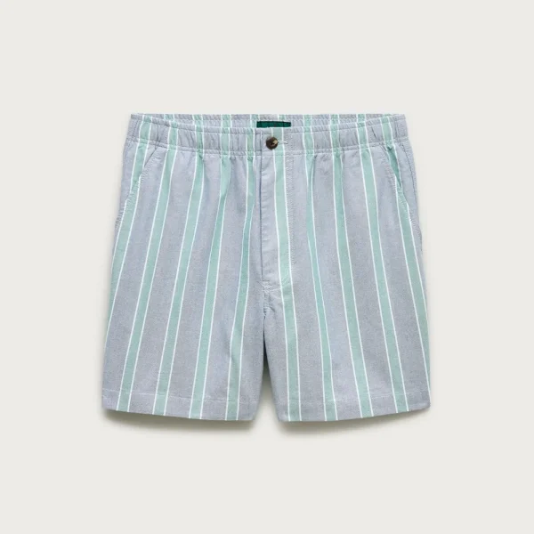 5.5″ Pier short in cotton plaid