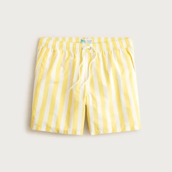 6″ swim trunk in recycled nylon