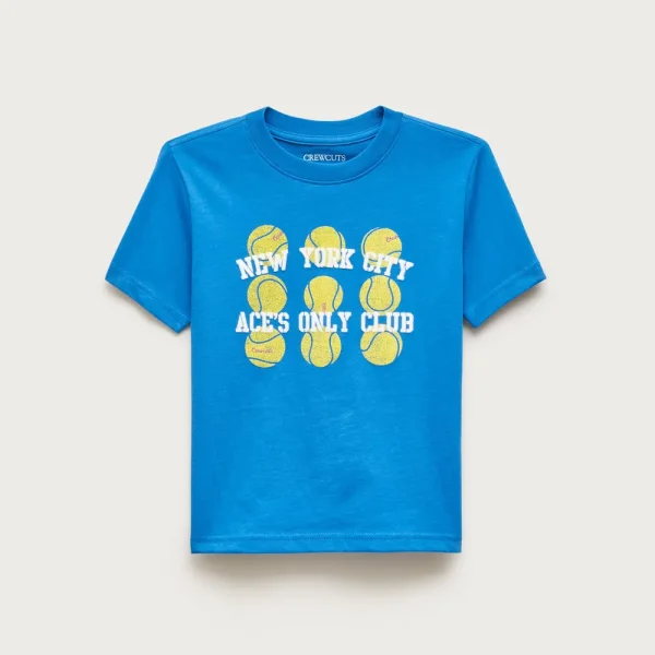 Kids’ short-sleeve “Ace’s only” graphic T-shirt