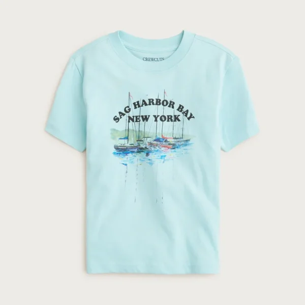 Kids’ short-sleeve Sag Harbor graphic T-shirt