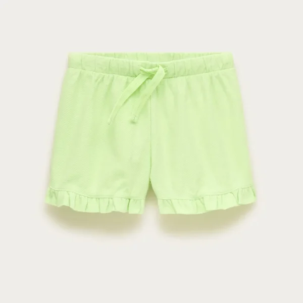 Girls’ pull-on short in twill