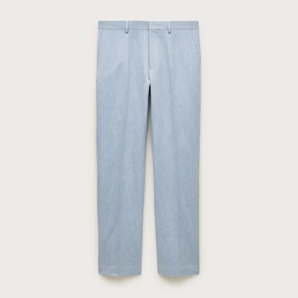 Crosby Classic-fit suit pant in Baird McNutt Irish cotton-linen blend