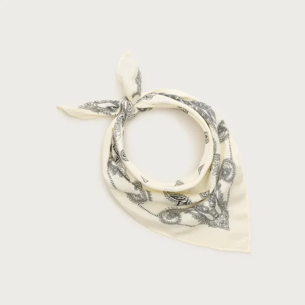 Printed lightweight cotton scarf