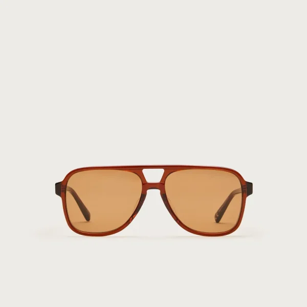 Oversized aviator sunglasses