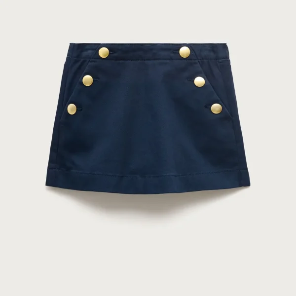 Girls’ Sailor skort in chino