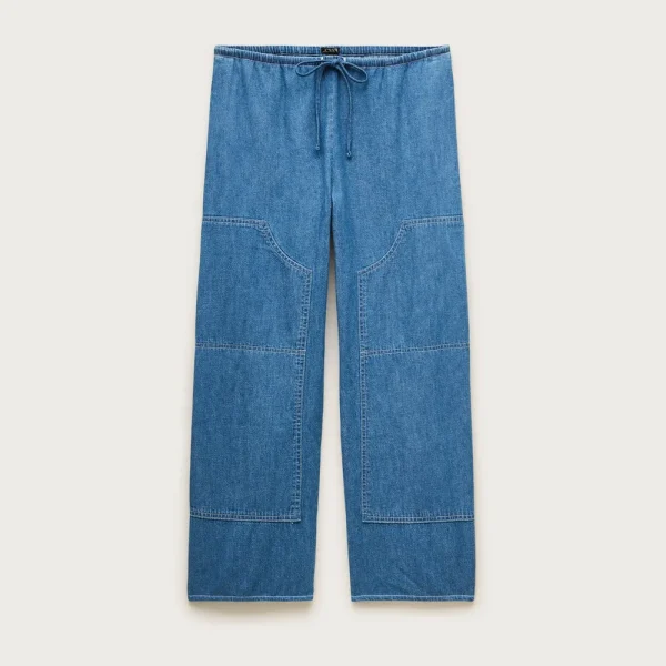Luna pant in cotton poplin