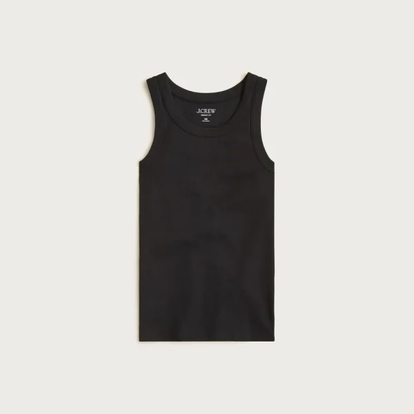 New perfect-fit high-neck tank top in stripe