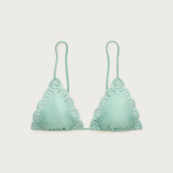 Perfect eyelet string bikini top in Classic Sculpt™