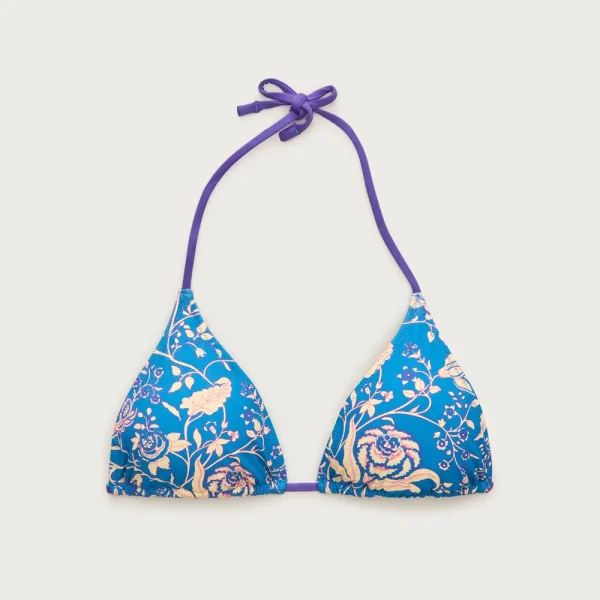 Perfect string bikini top in floral print