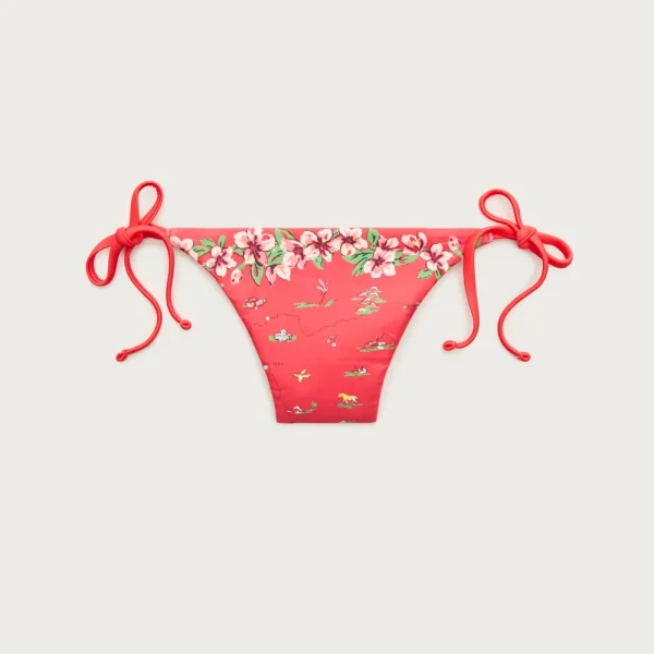 String bikini bottom in map-print Classic Sculpt™