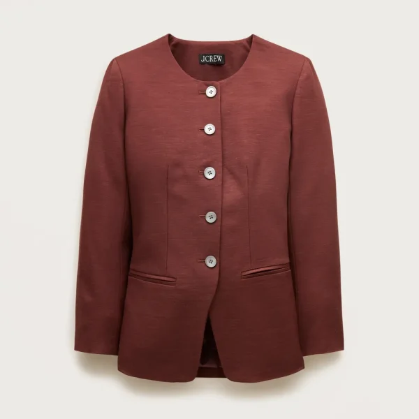 Margeaux lady jacket in Gramercy linen blend