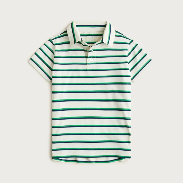 Kids’ short-sleeve performance polo shirt