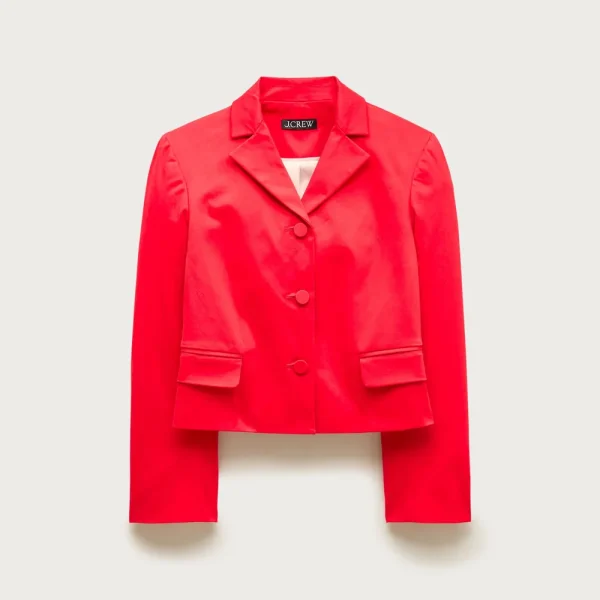Lenore lady blazer in sateen cotton