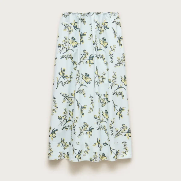 Pull-on midi skirt in Liberty® Christelle fabric