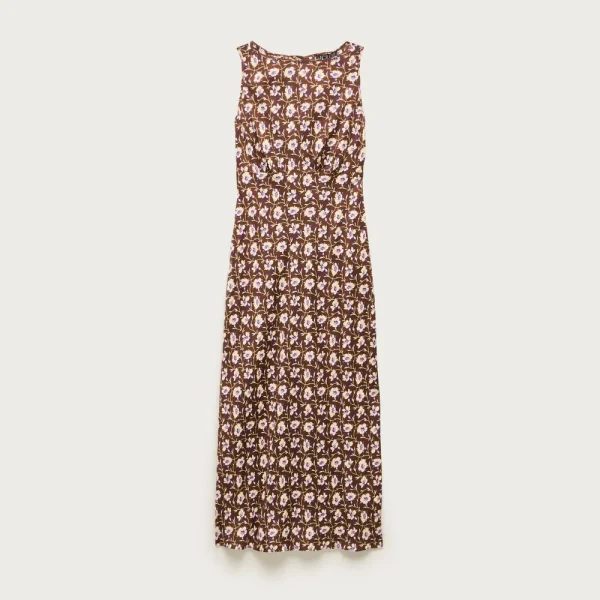 Bias-cut slip dress in Liberty® Lizzy floral fabric