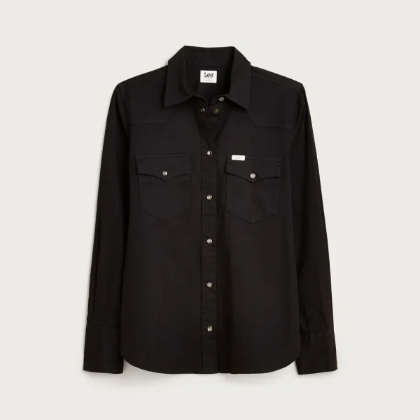 Women’s Lee® X J.Crew Jules garment-dyed western shirt