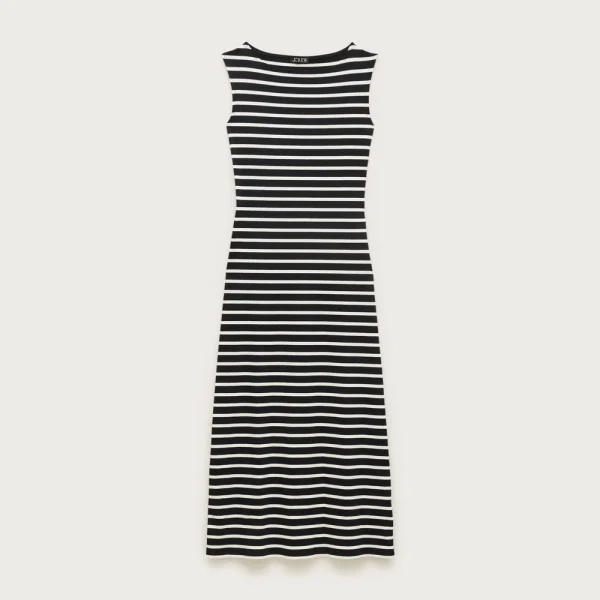 Sheath dress in stripe