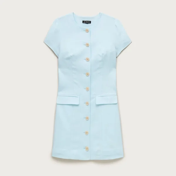 Parc dress in Gramercy linen blend