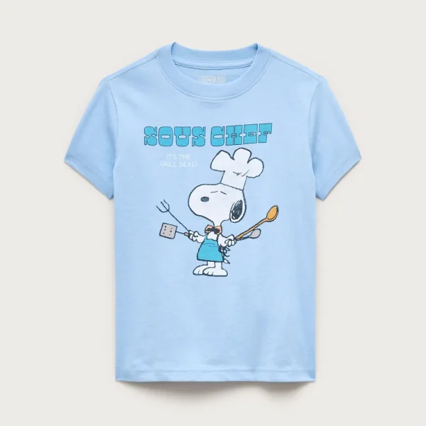Peanuts® X Crewcuts kids’ sous-chef graphic T-shirt