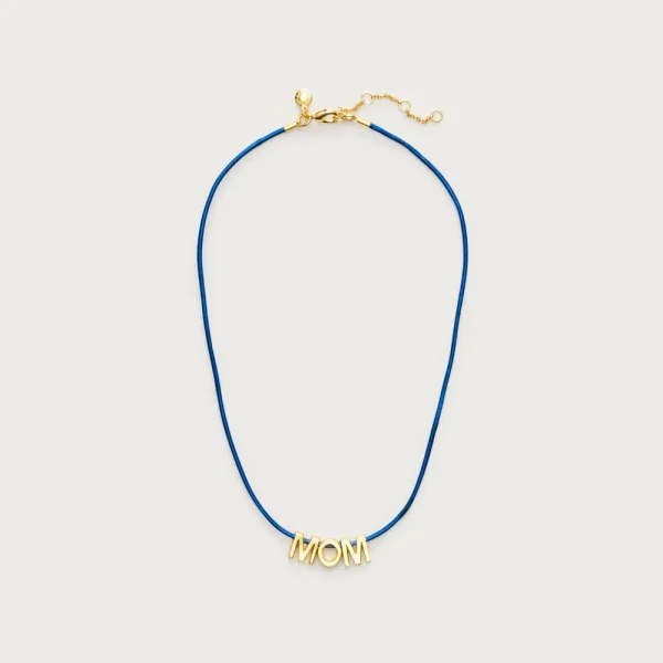 Mom charm necklace