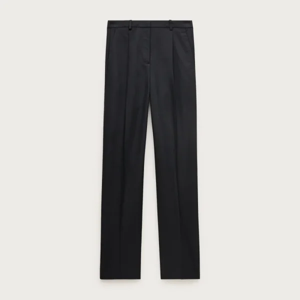 Essential wide-leg pant in Gramercy linen blend