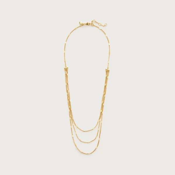 Chain station necklace