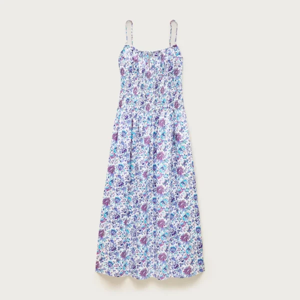 Smocked sundress in Liberty® Christelle fabric