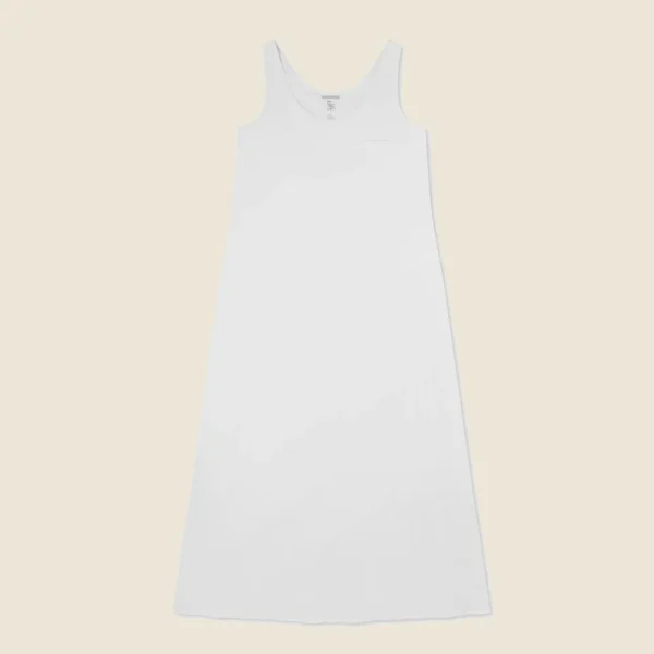 HANRO® cotton deluxe long tank gown