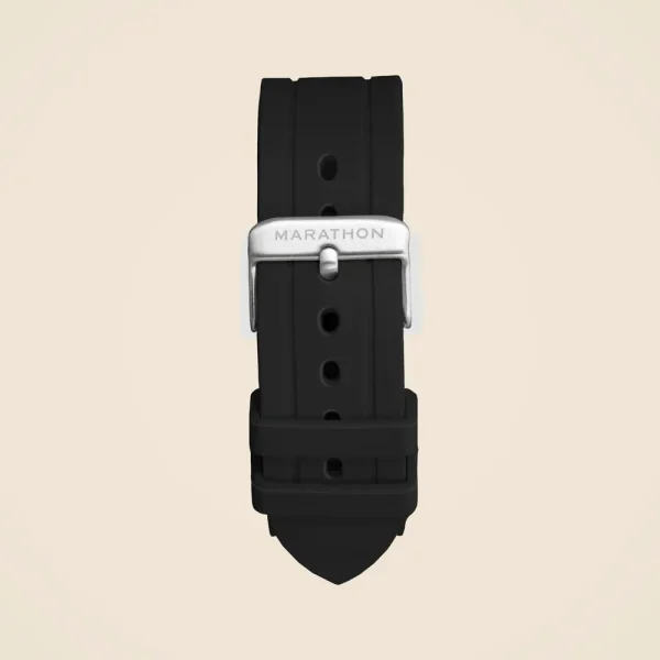 Marathon Watch Company™ 22mm Two-piece Rubber Dive Watch Strap