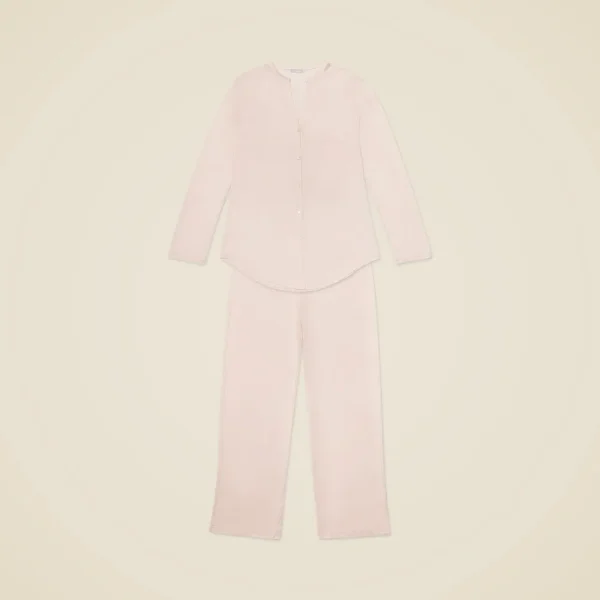 HANRO® Cotton Deluxe long-sleeve pajamas
