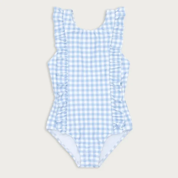 Girls’ minnow™ ruffle one-piece
