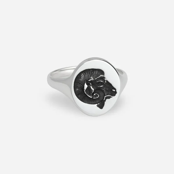 TALON JEWELRY zodiac signet ring