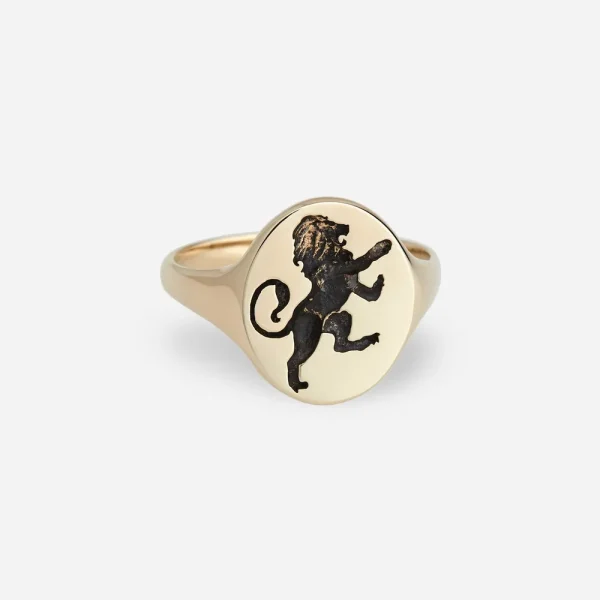 TALON JEWELRY zodiac signet ring