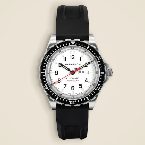Marathon Watch Company™ Arctic-Edition Jumbo Day/Date Automatic