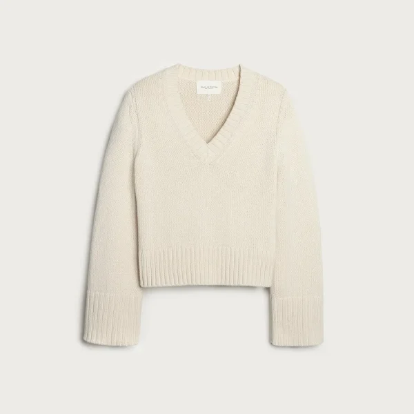 State of Cotton NYC Easton V-neck pullover sweater
