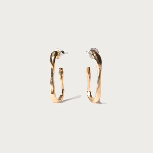 Odette New York® Osso hoop earrings